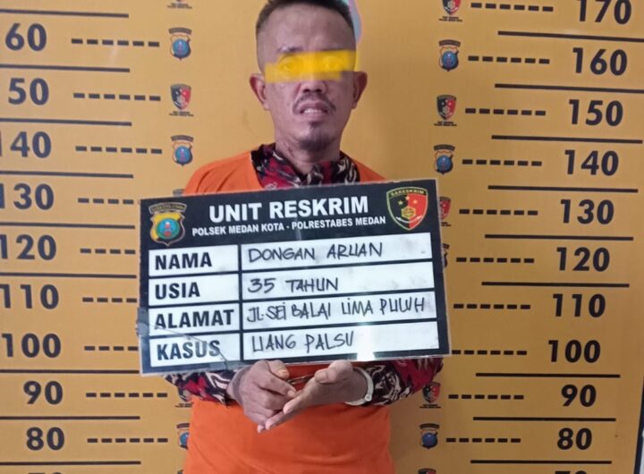 Pengedar Uang Palsu Ketangkap Belanja Bawang di Simpang Limun