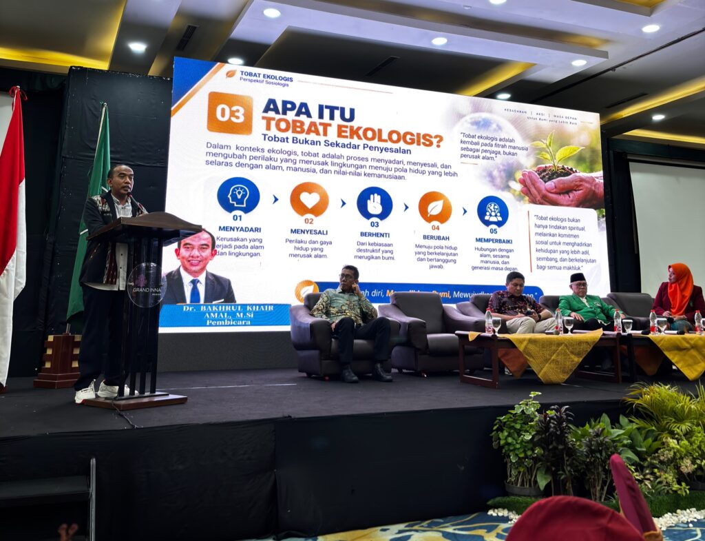 Wakaf Hijau dan Ekosistem Halal, Dr. Bakhrul Khair Amal Tekankan Pentingnya Tobat Ekologis