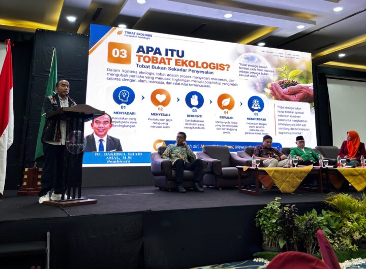 Wakaf Hijau dan Ekosistem Halal, Dr. Bakhrul Khair Amal Tekankan Pentingnya Tobat Ekologis
