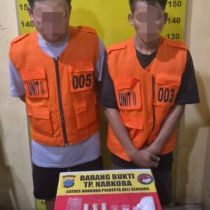 Polresta Deli Serdang Amankan 2 Pengedar, Sita 82,62 Gram Sabu hingga Ganja