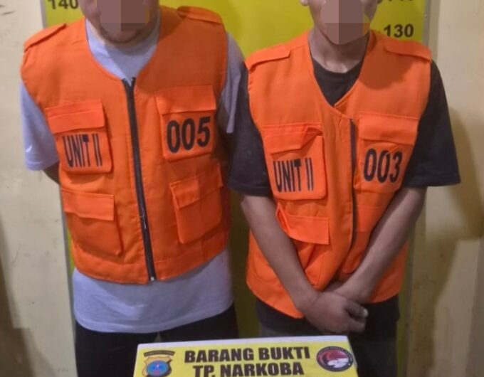 Polresta Deli Serdang Amankan 2 Pengedar, Sita 82,62 Gram Sabu hingga Ganja
