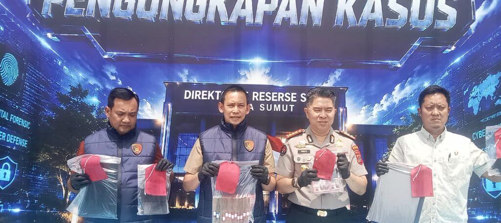 Polda Sumut Ungkap Judol di Medan dan Tebing Tinggi, 2 Tersangka Pernah Bekerja di Kamboja
