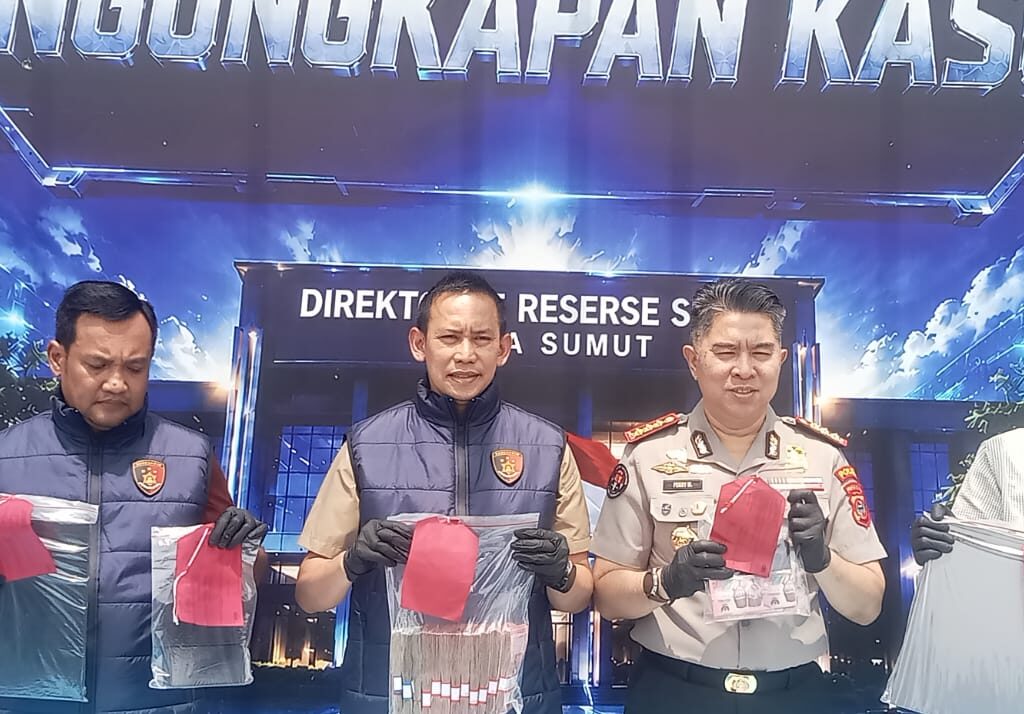Polda Sumut Ungkap Judol di Medan dan Tebing Tinggi, 2 Tersangka Pernah Bekerja di Kamboja