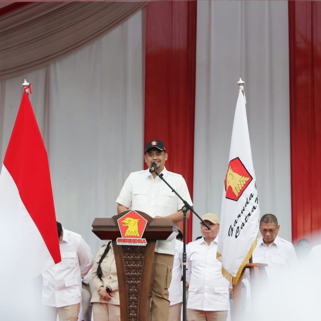 Bobby Nasution: Partai Gerindra Rumah yang Tepat untuk Mencapai Cita-Cita Bangsa