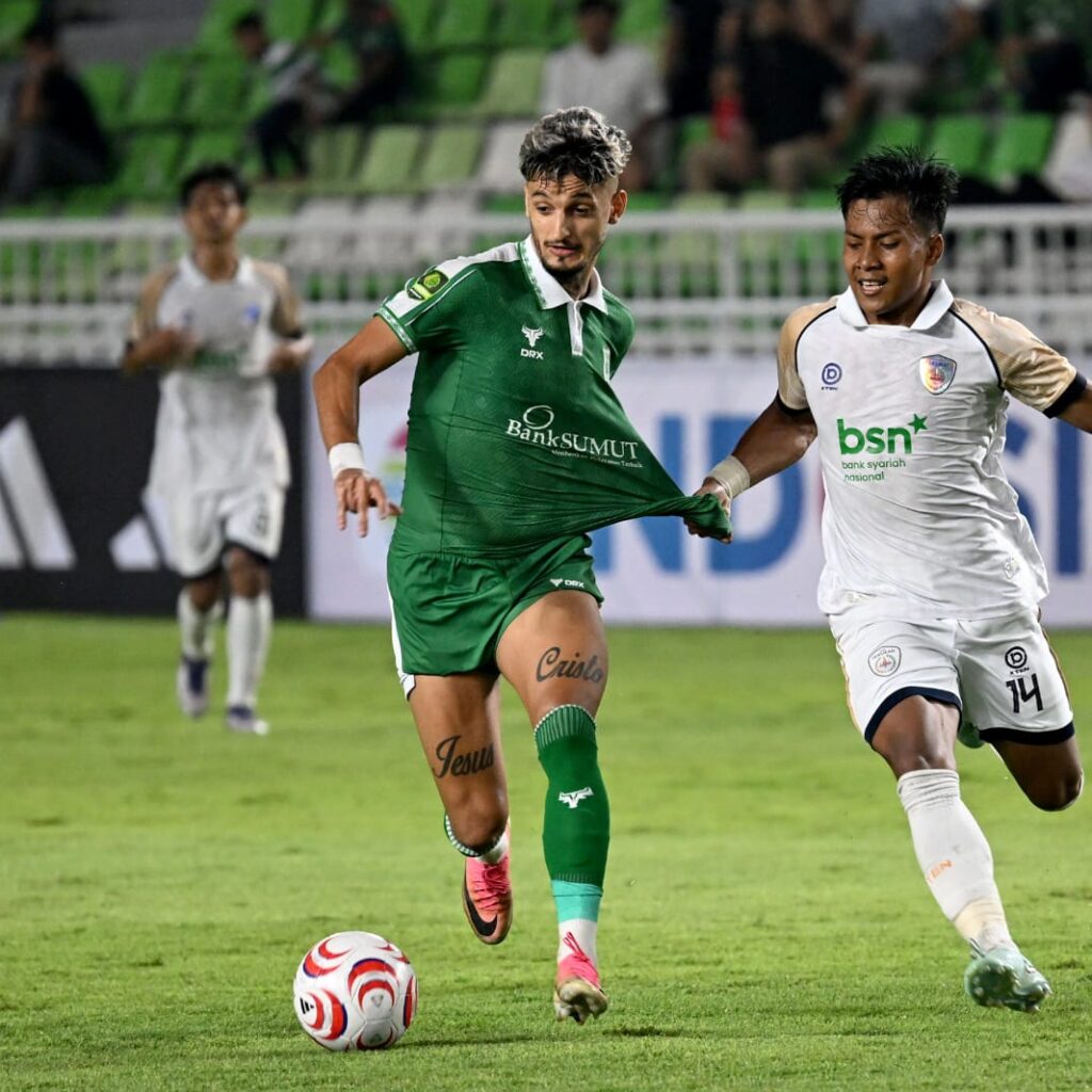 PSMS Medan Bantai Persikad 4-0, Ayam Kinantan Kuasai Puncak Klasemen Liga 2