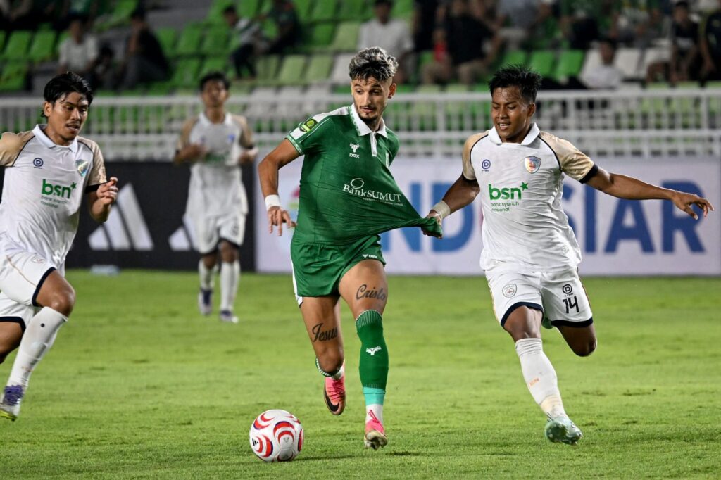 PSMS Medan Bantai Persikad 4-0, Ayam Kinantan Kuasai Puncak Klasemen Liga 2