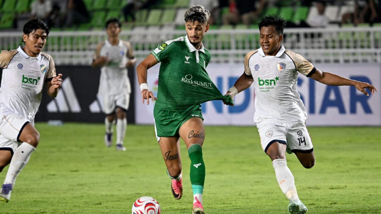 PSMS Medan Bantai Persikad 4-0, Ayam Kinantan Kuasai Puncak Klasemen Liga 2