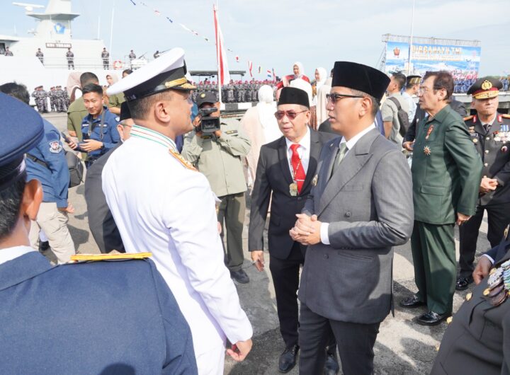 Rico Waas Hadiri HUT ke-81 TNI di Kodaeral I Belawan, Dorong Penguatan Sinergi