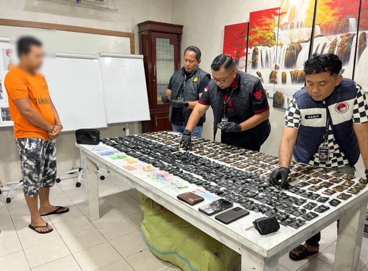 Kurir 450 Pod Getar asal Malaysia Diringkus Polisi, Sempat Dikejar Sejauh 5 Km