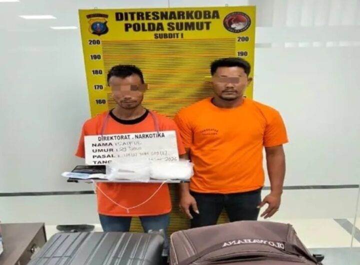 2 Penumpang Selundupkan Sabu Tertangkap di Bandara Kualanamu, Mau Menuju Kendari