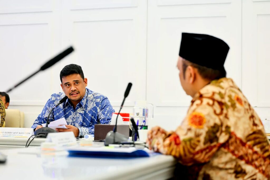 Bobby Nasution Sampaikan Lima Prioritas Pembangunan Sumut kepada Bappenas