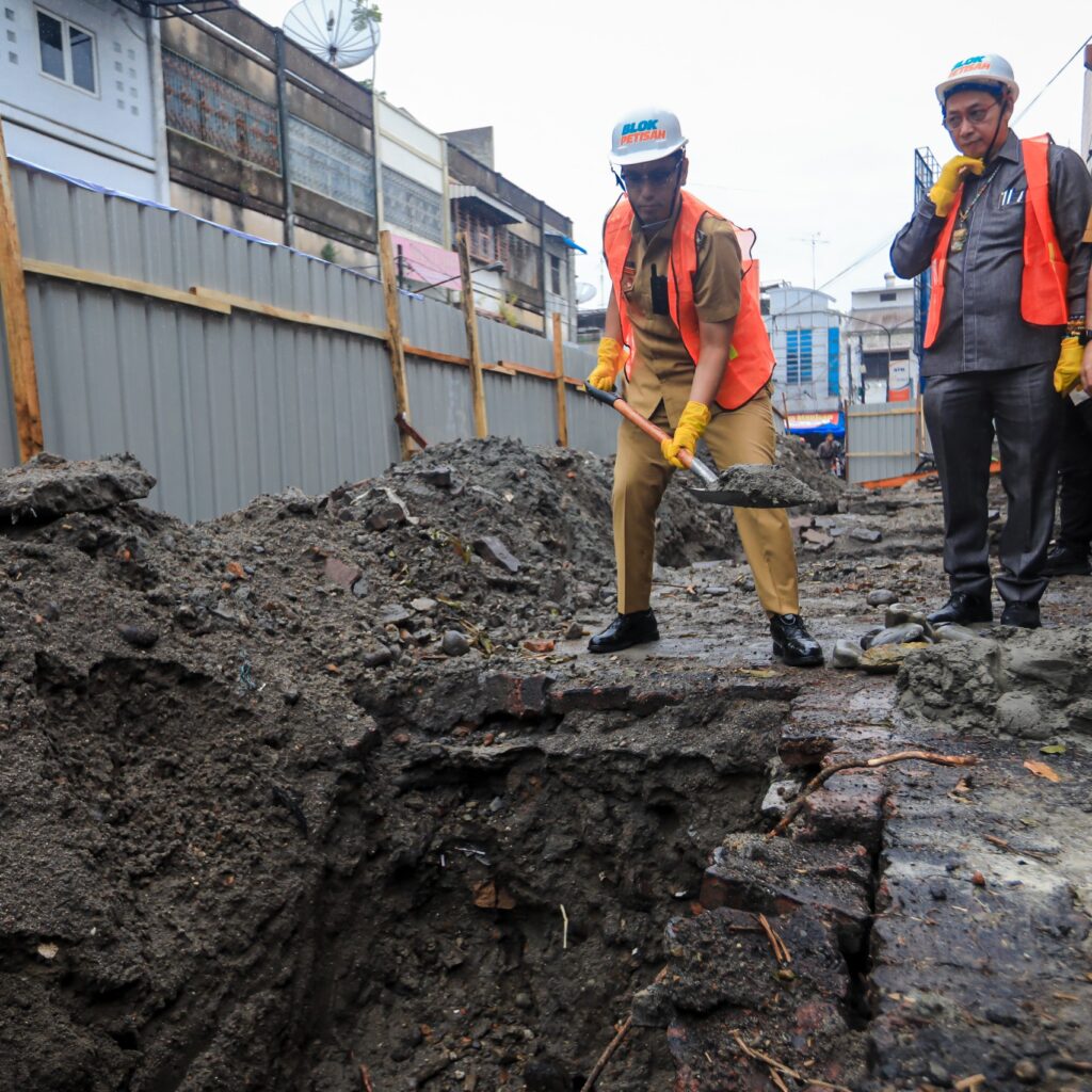 Rico Waas Groundbreaking Block Petisah, Siapkan Ruang bagi 200 UMKM