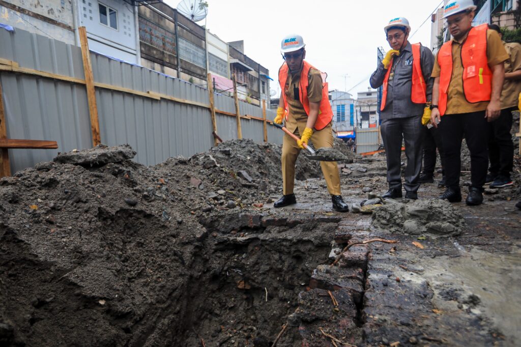 Rico Waas Groundbreaking Block Petisah, Siapkan Ruang bagi 200 UMKM