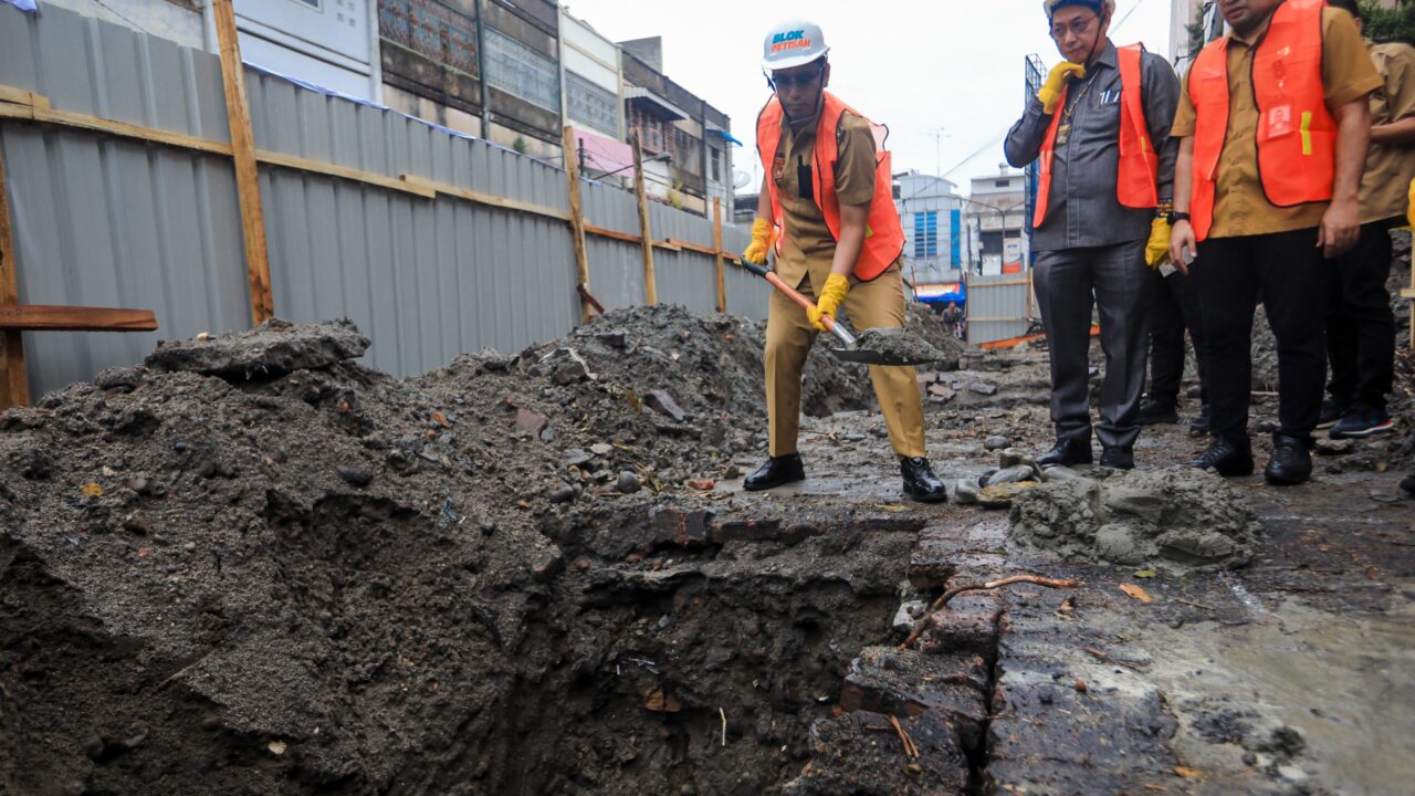 Rico Waas Groundbreaking Block Petisah, Siapkan Ruang bagi 200 UMKM