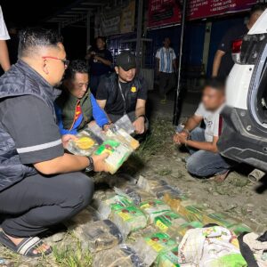 Tabrak Mobil Pelaku, Polisi Gagalkan Pengiriman 24 Kg Sabu ke Palembang