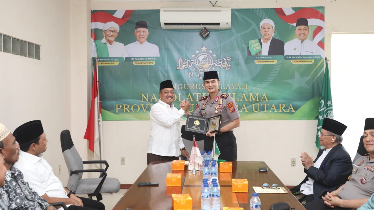 Kapolda Sumut Ajak NU Bersinergi Jaga Keamanan dan Kerukunan