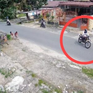 Maling Gasak Motor Trail dari Rumah Kadinsos Medan