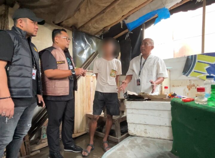 Sarang Narkoba Gang Nasional Digerebek,Pengedar Diringkus dan Barak Dihancurkan