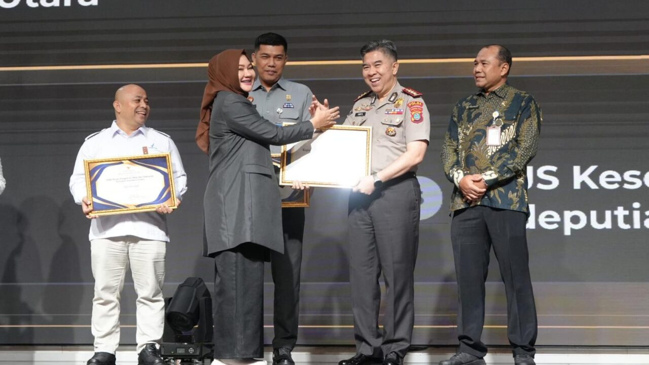 Kapolda Sumut Raih Penghargaan Achievement Person, Predikat Informatif di KI Award 2026