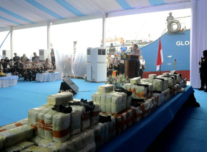 Ini Jejak Perjalanan Penyelundupan 1,16 Ton Narkoba Jenis Ketamin di Kapal MT Global 168