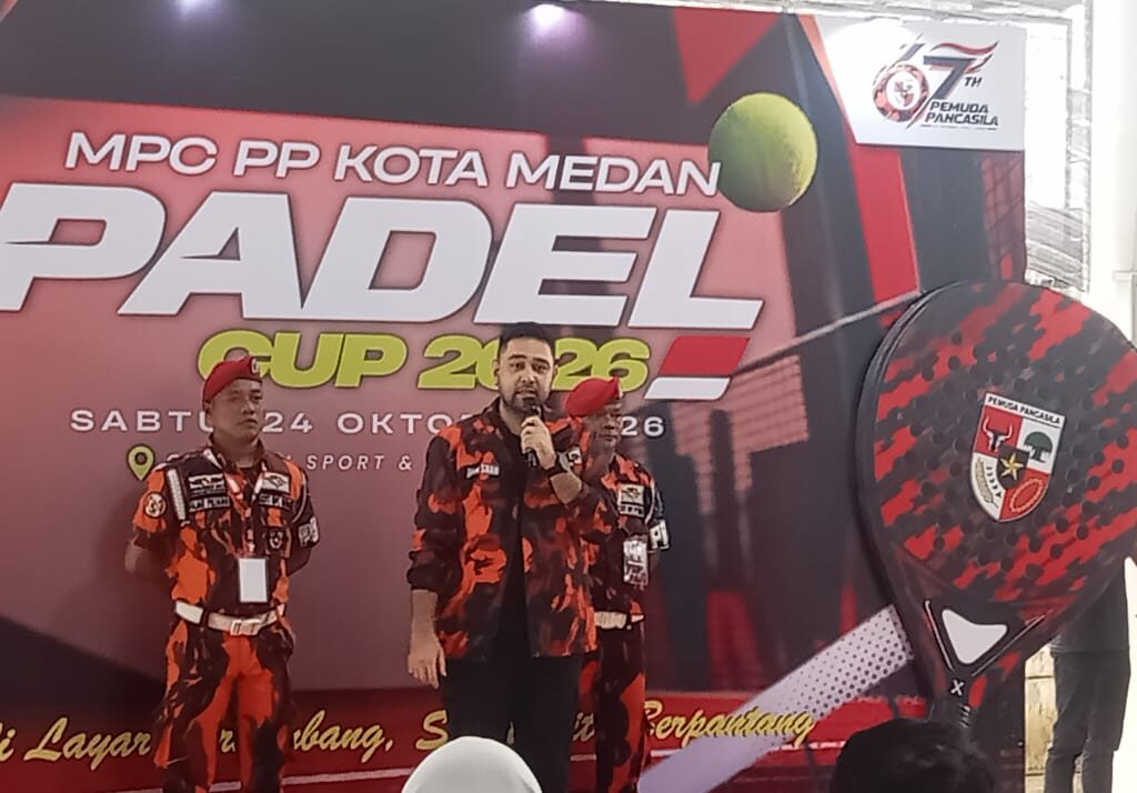 HUT ke-67, MPC PP Kota Medan Gelar Turnamen Padel Hadirkan Hadiah Puluhan Juta Rupiah