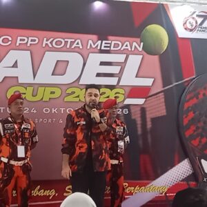 HUT ke-67, MPC PP Kota Medan Gelar Turnamen Padel Hadirkan Hadiah Puluhan Juta Rupiah