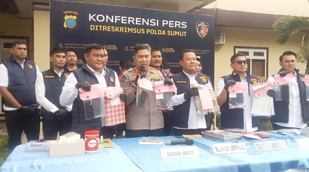 Ditreskrimsus Polda Sumut Ungkap 5 Kasus Penyelewengan BBM, Ringkus 6 Tersangka