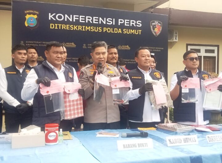 Ditreskrimsus Polda Sumut Ungkap 5 Kasus Penyelewengan BBM, Ringkus 6 Tersangka