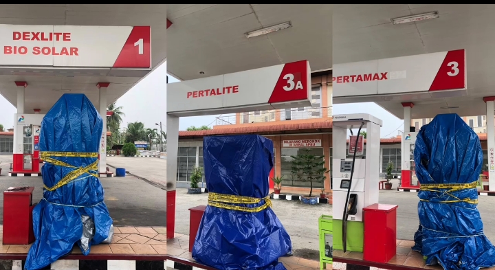 Polda Sumut Segel SPBU Suka Damai di Sergai yang Kurangi Takaran