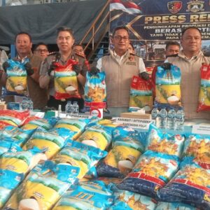 Satgas Pangan Polri dan Polda Sumut Temukan Beras Fortifikasi di Pabrik Tembung
