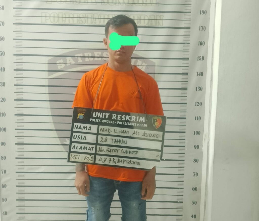 Jendela Dirusak, Asiong Curi 5 HP