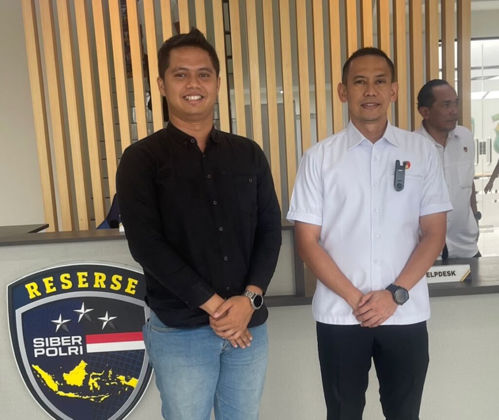 Aktivis Hukum Dhani Lubis Diskusikan Kejahatan Siber dengan Direktur Siber Polda Sumut