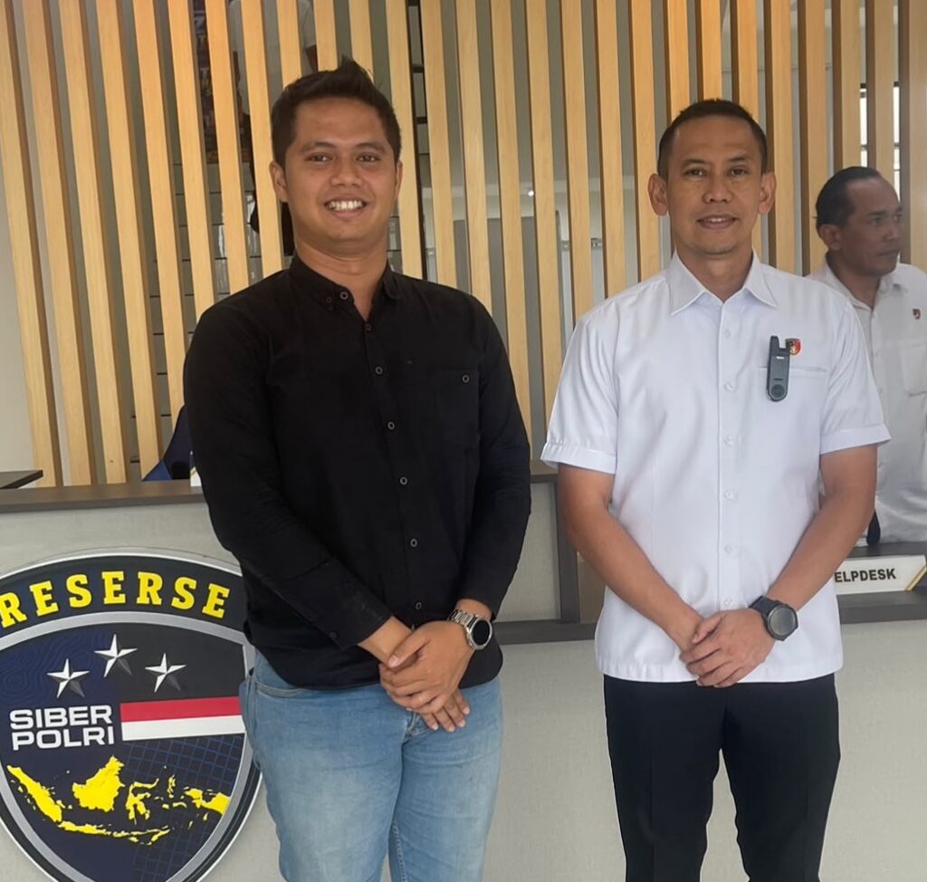 Aktivis Hukum Dhani Lubis Diskusikan Kejahatan Siber dengan Direktur Siber Polda Sumut