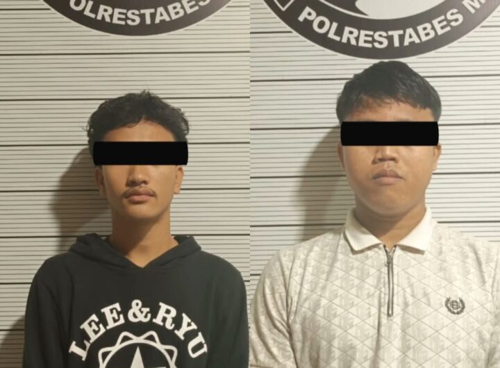 Polrestabes Medan Ringkus 2 Pentolan Geng Motor, 8 Butir Ekstasi Disita