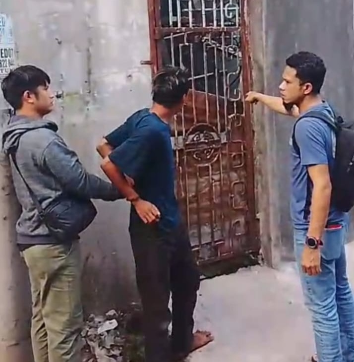 Maling Puluhan Tim Rokok di Grosir Jalan AR Hakim Ditangkap 