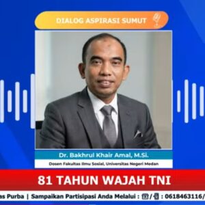HUT Ke-81 TNI, Akademisi UNIMED Ingatkan: Jangan Terseret Politik Praktis